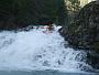 20-foot waterfall, Canton Creek